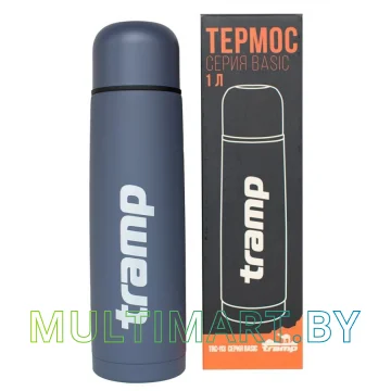 Термос TRAMP TRC-113с 1 л (серый) картинка 3